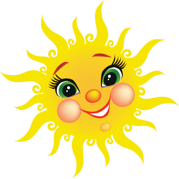 Sun Suitable for children's books - Photo, Image