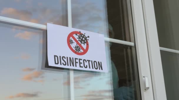 pandemia de coronavírus - Limpeza e Desinfecção
. - Filmagem, Vídeo