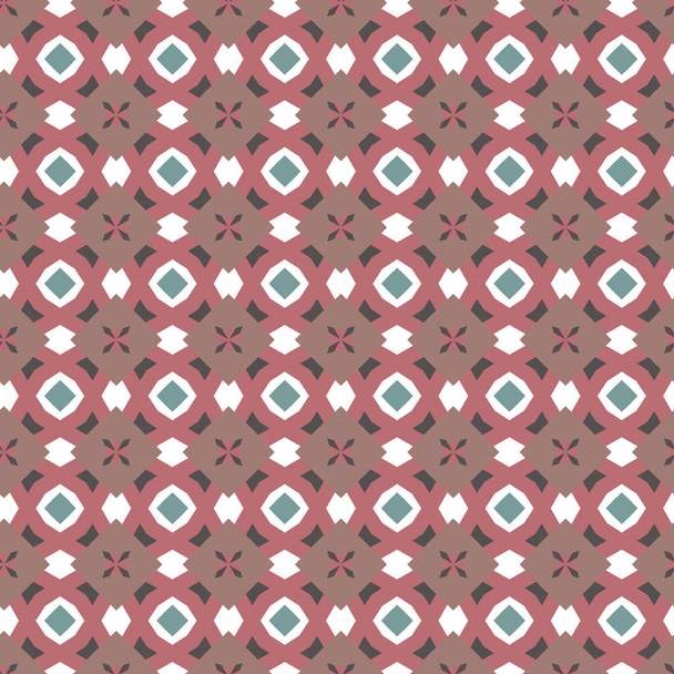 patrón ornamental geométrico sin costuras. fondo abstracto - Vector, Imagen