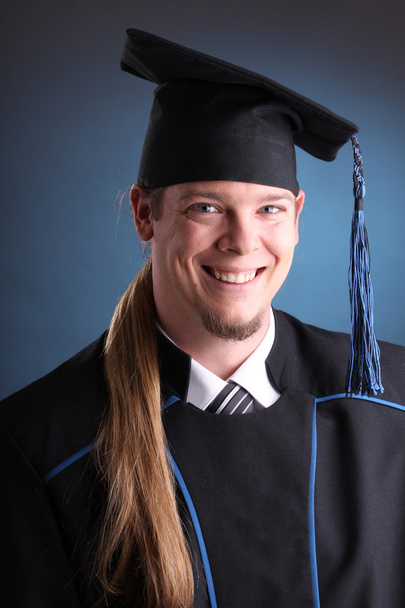 Hombre de graduación
 - Foto, Imagen