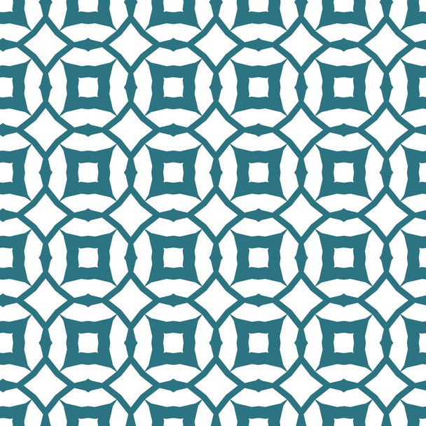 シームレスな幾何学装飾パターン。抽象的な背景 - ベクター画像