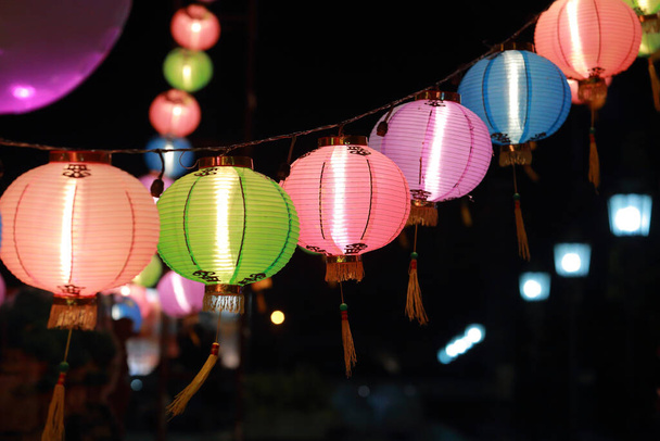 Linternas chinas, Año Nuevo Chino
. - Foto, imagen