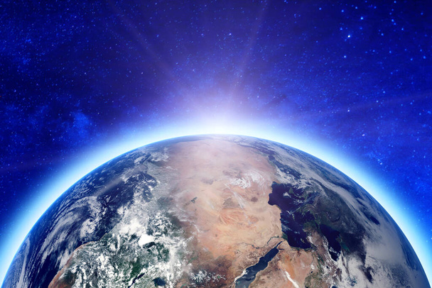 Világtérkép, Föld bolygó. A NASA által biztosított elemek - Fotó, kép