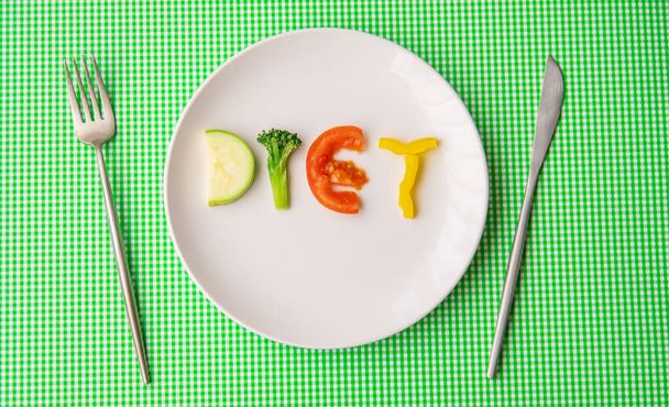  diet plan for weight loss and treatment. Selective focus. - Photo, Image