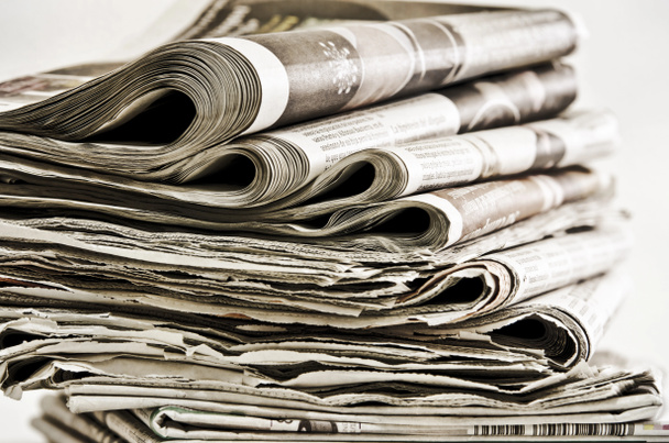 rolls of newspapers - Photo, Image