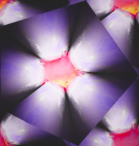 gradiens fény virág hatás zökkenőmentes minta - Fotó, kép
