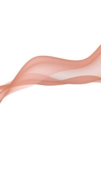 Abstract wave. Scarf. Bright ribbon on white background. Abstract smoke. Raster air background. Vertical image orientation. 3D illustration - Foto, Bild