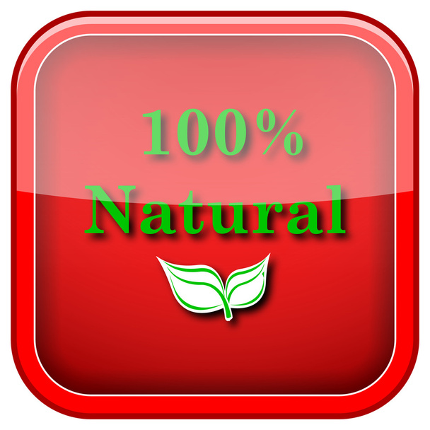 100 por ciento icono natural
 - Foto, imagen