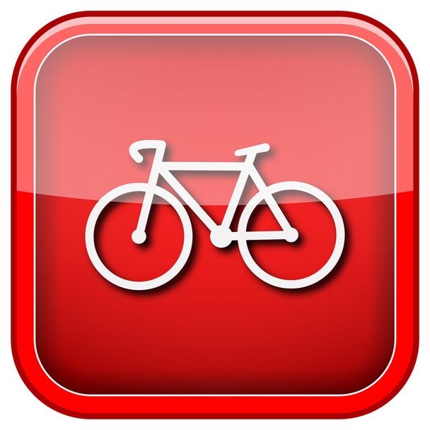 自転車アイコン - 写真・画像