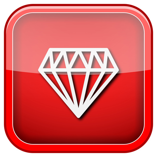 Εικονίδιο διαμάντι - Φωτογραφία, εικόνα