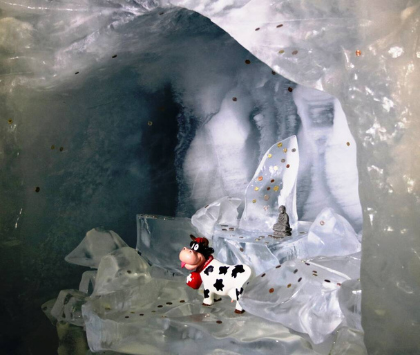 nel ghiacciaio del Cervino - Foto, immagini