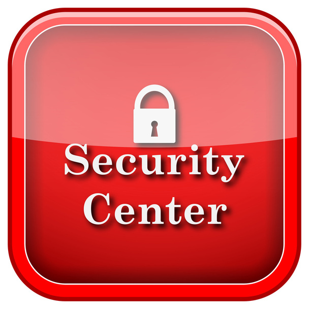 Security center-pictogram - Foto, afbeelding