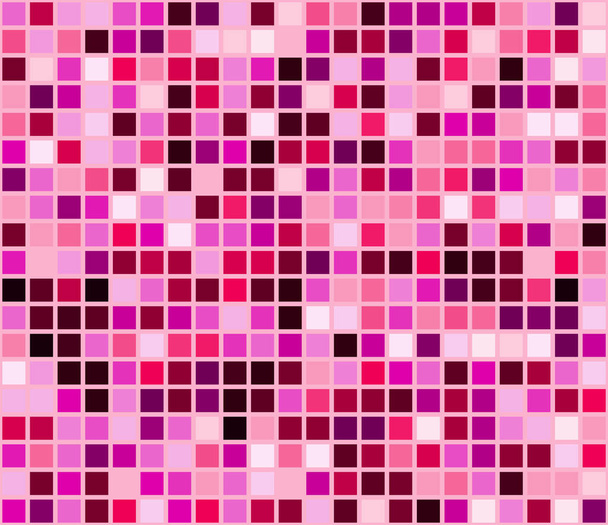 Color mosaic. Colorful background. Abstract seamless pattern. Vector illustration.  - Vector, Image