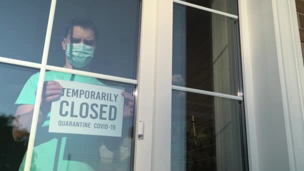 コロナウイルス中に中小企業が損失を被る. - 映像、動画