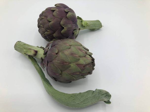 Fresh raw artichokes from south of Italy, Puglia - Photo, Image