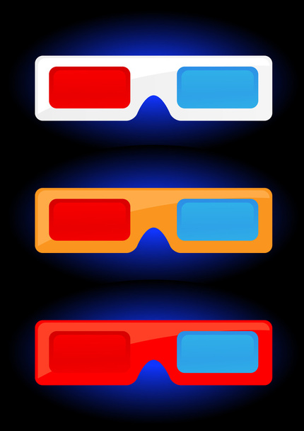 3D cinema - Vector, Image
