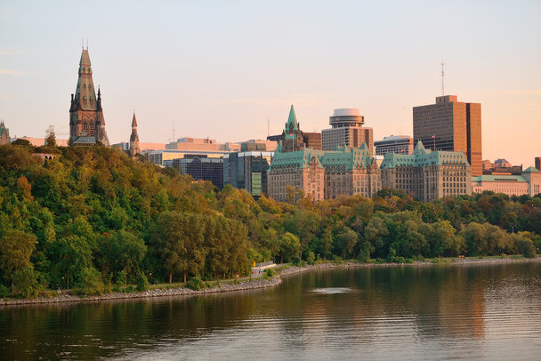 Ottawa auringonlasku
 - Valokuva, kuva