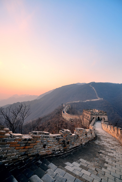 Velká čínská zeď sunset - Fotografie, Obrázek