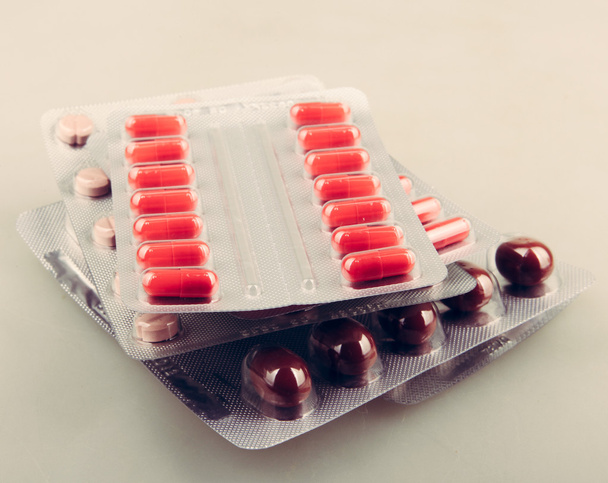 pillen en capsules - Foto, afbeelding