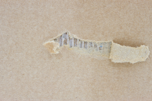 Caixa de papelão isolada em branco - Foto, Imagem