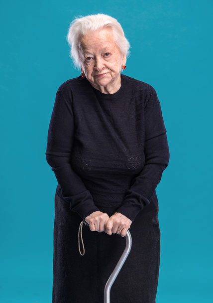 Старий сумний жінка
 - Фото, зображення