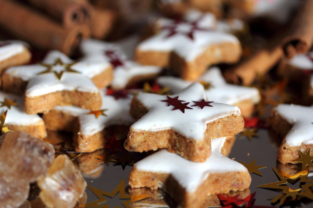Christmas cookies - stars - Photo, Image