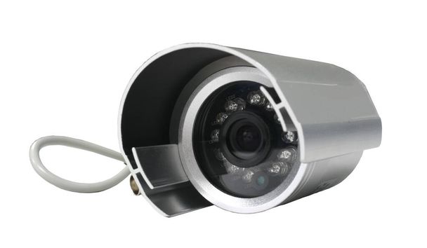 Security camera on white background - Photo, Image