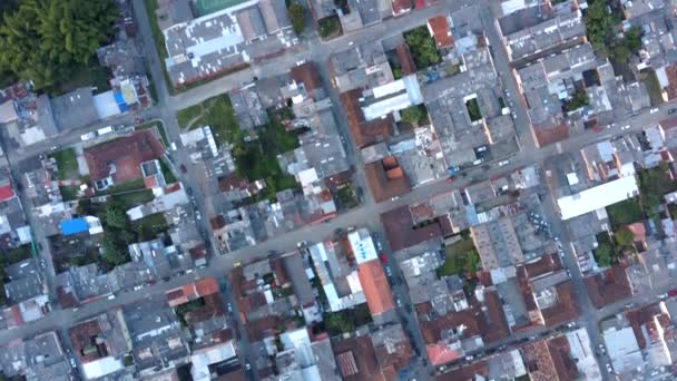 Aerialview kirkasia quindio Kolumbia
 - Materiaali, video