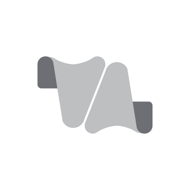 3D-вектор логотипа стрелки противоположного направления
 - Вектор,изображение