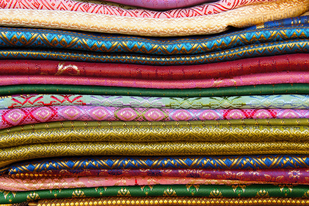 ručně tkané textilie - Fotografie, Obrázek