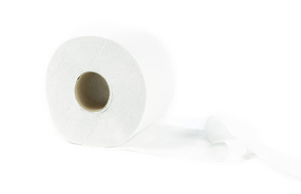 Papier hygiénique sur fond blanc
 - Photo, image