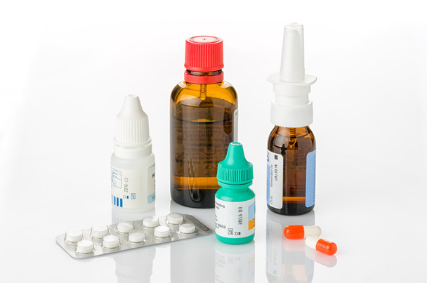 medicijnen voor verkoudheid en allergieën - Foto, afbeelding