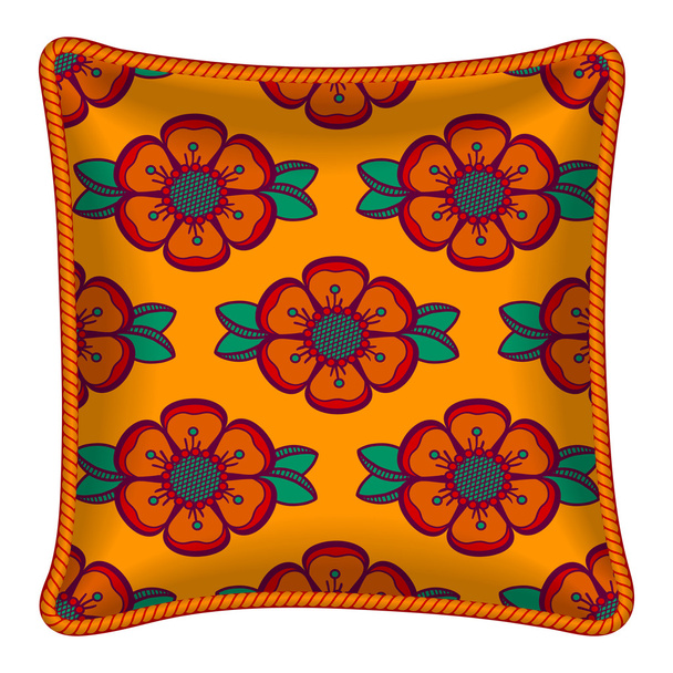 travesseiro decorativo
 - Vetor, Imagem
