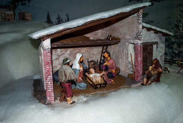 Christmas nativity scene - Photo, Image