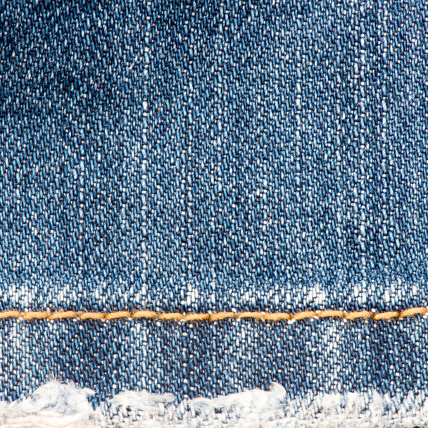 Tejido Jean textura de fondo de algodón
 - Foto, Imagen