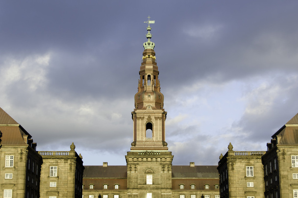 Christiansborgin palatsi Kööpenhaminassa, Tanska - Valokuva, kuva
