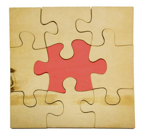 Деревянная головоломка - Фото, изображение