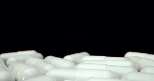 Fehér egészséges étrend pótlék gyógyszer tabletták  - Felvétel, videó