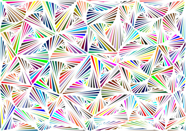 Um fundo de triângulos de diferentes tons interligados, fundo abstrato composto por triângulos
. - Foto, Imagem