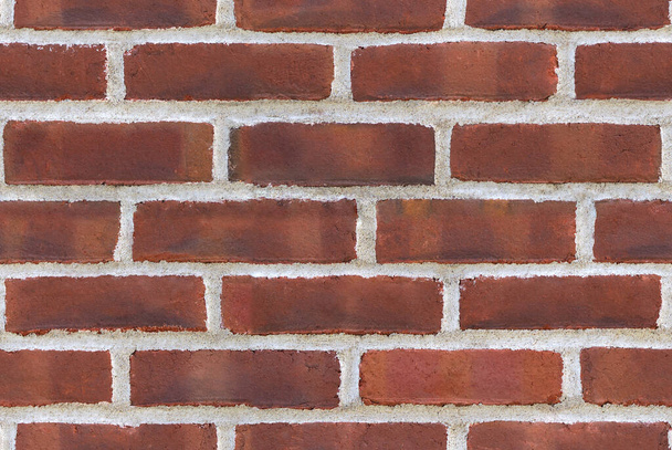 textura de ladrillo sin costura envolver alrededor de la pared roja patrón
 - Foto, Imagen