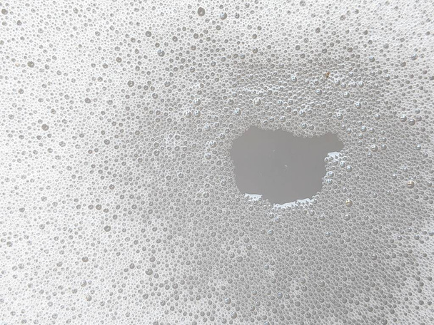 Sabão textura de espuma, abstrato soapsuds fundo
 - Foto, Imagem
