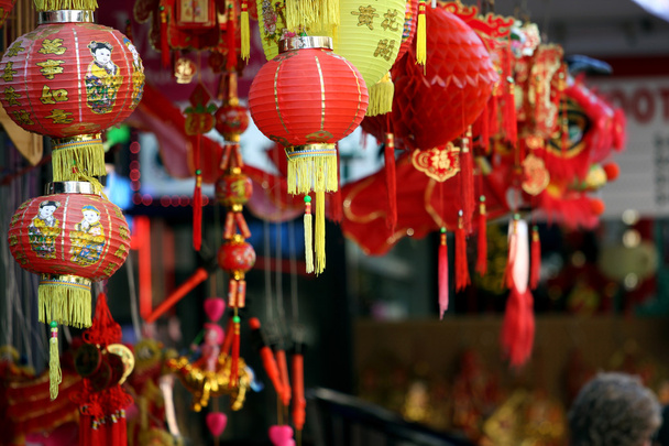 Loja de mercado Chinatown
 - Foto, Imagem