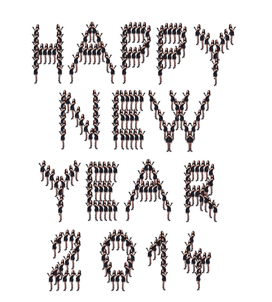 Happy new year 2014 - Photo, Image
