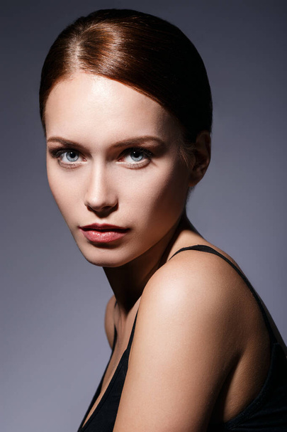 Gorgeous woman with blue eyes - Foto, Imagem