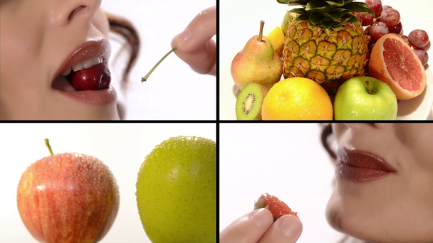 meyve, vitaminler, sağlık, güzellik - Video, Çekim