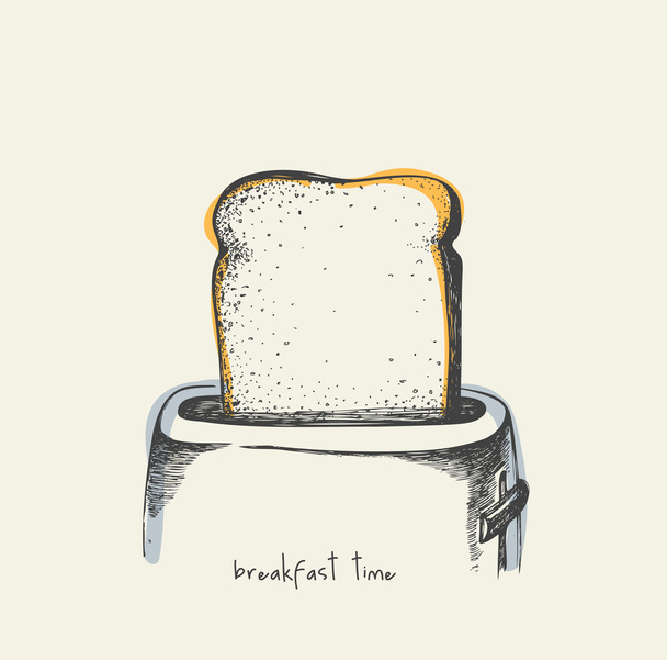 Breakfast time - Vector, Image