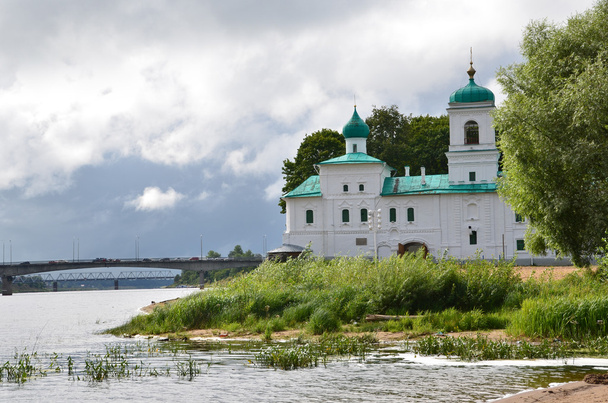 Russia, Pskov, Spaso-Preobrajensky Mirojsky monastery - Foto, Imagem