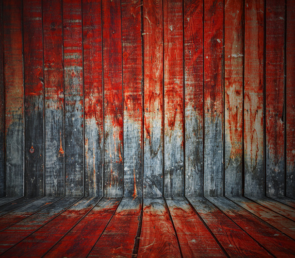 Старая деревянная стена
 - Фото, изображение
