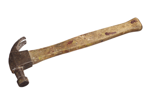 Rusty old hammer - Foto, imagen