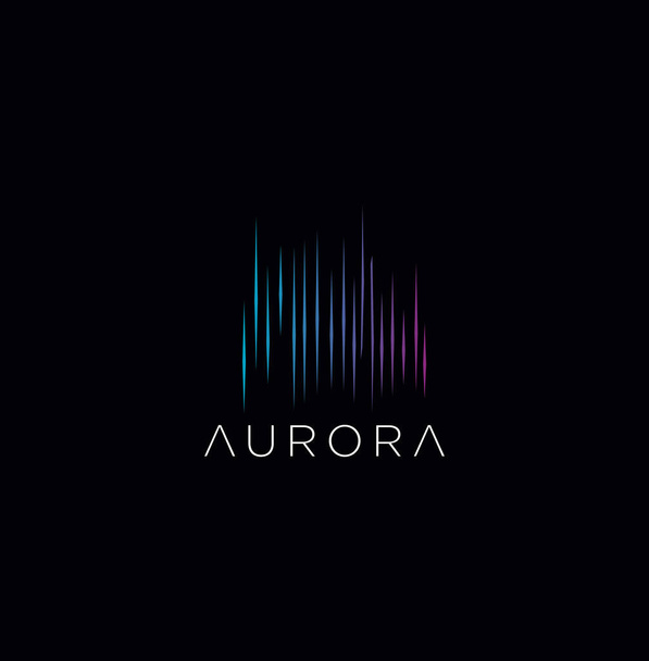 Aurora Logo Icon Design Template Vector Stock Illustration - Vector, Image